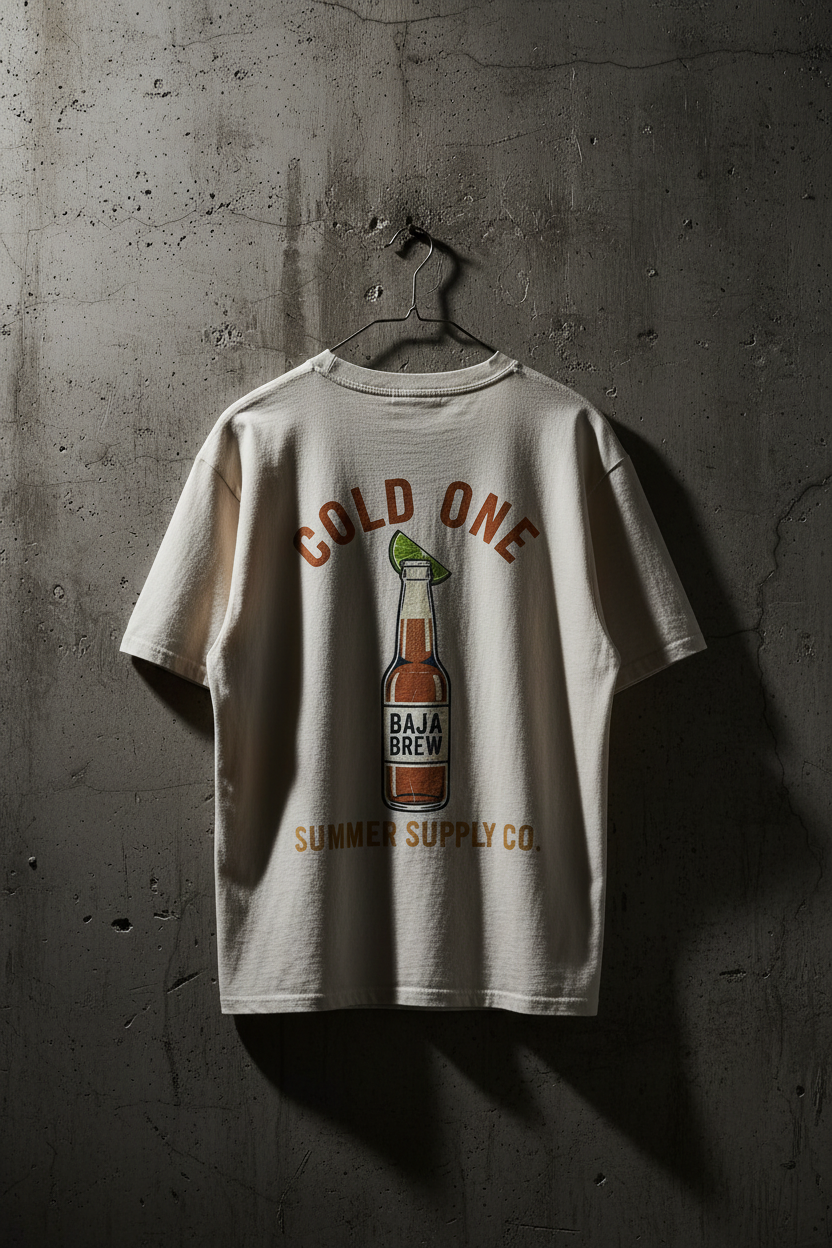 COLD ONE Oversized Shirt