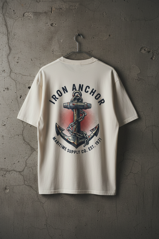 IRON ANCHOR Oversized Shirt