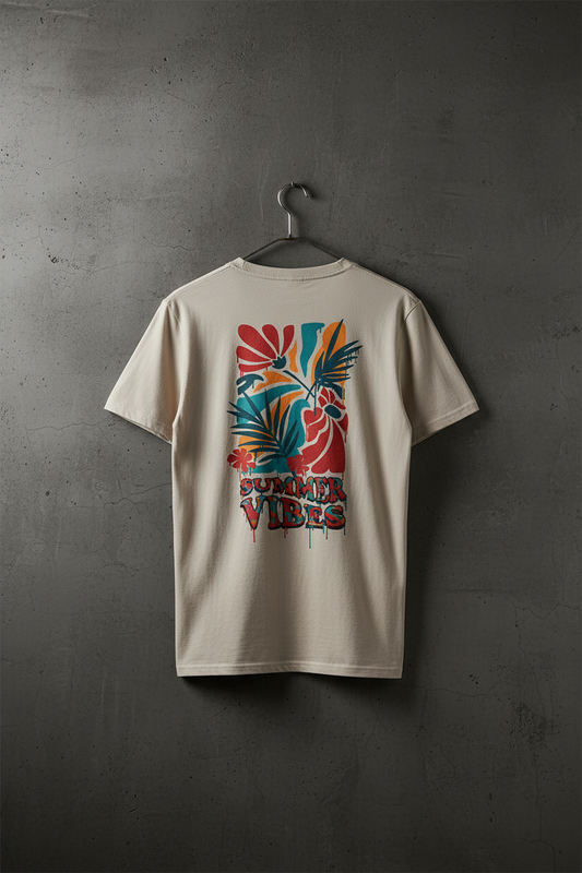 SUMMER VIBES Basic Shirt Unisex