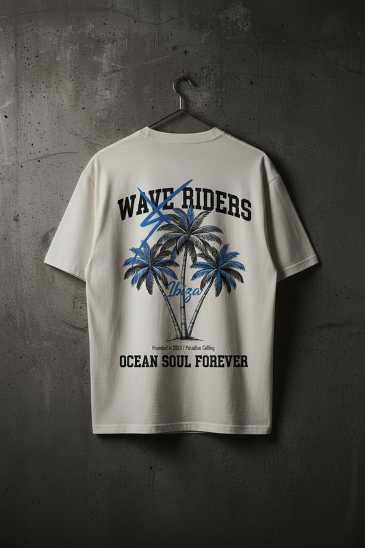 WAVE RIDERS Oversized Shirt
